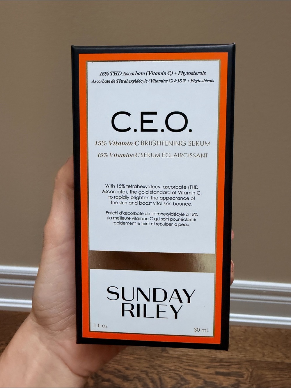 Sunday Riley C.E.O. 15% Vitamin C Brightening Serum 10 oz / 30ml BRAND NEW